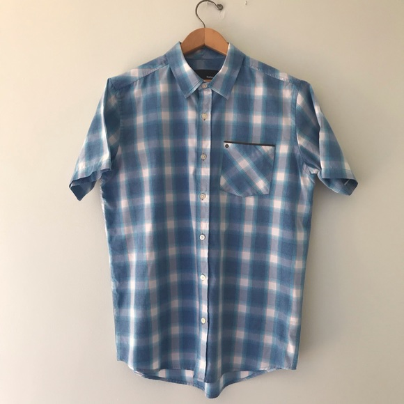 Men’s Hurley Short Sleeve Button Down Shirt in size S - Picture 1 of 7